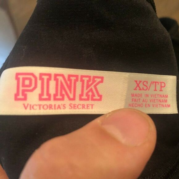 PINK Victoria's Secret Crop Sports Bra XS Extra Small - Picture 4 of 4